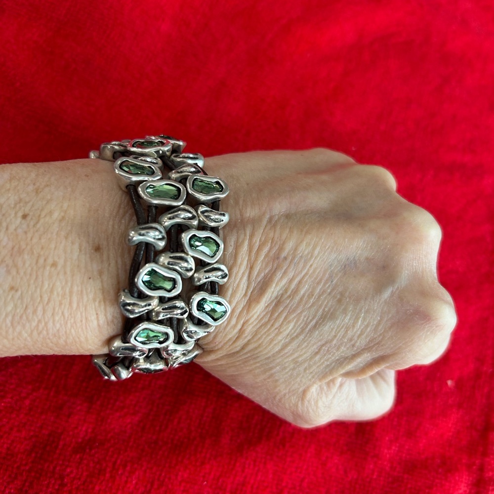 UNO de 50 Silver-Plated Sweet Danger Bracelet - Picture 4 of 8